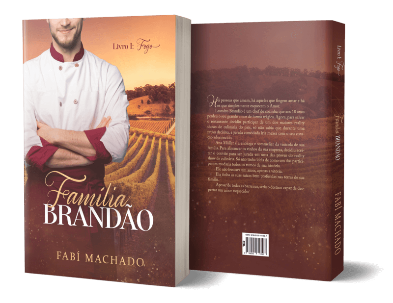 Livro Físico Romance Família Brandão Fabí Machado