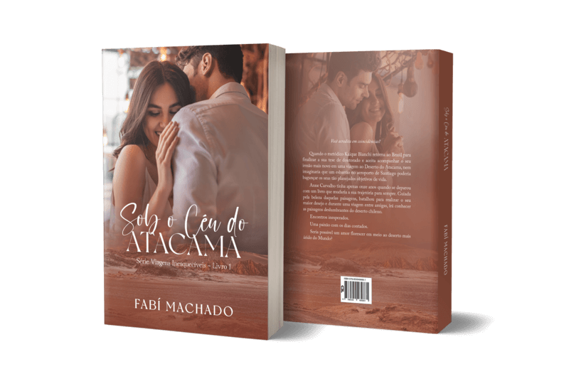 Livro Físico Romance Sob o Céu do Atacama